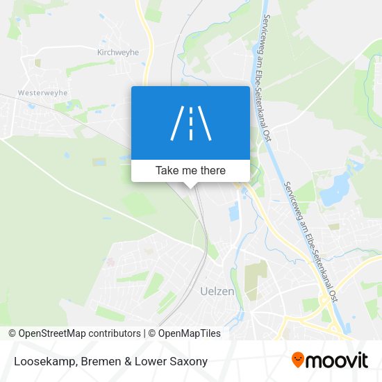 Loosekamp map