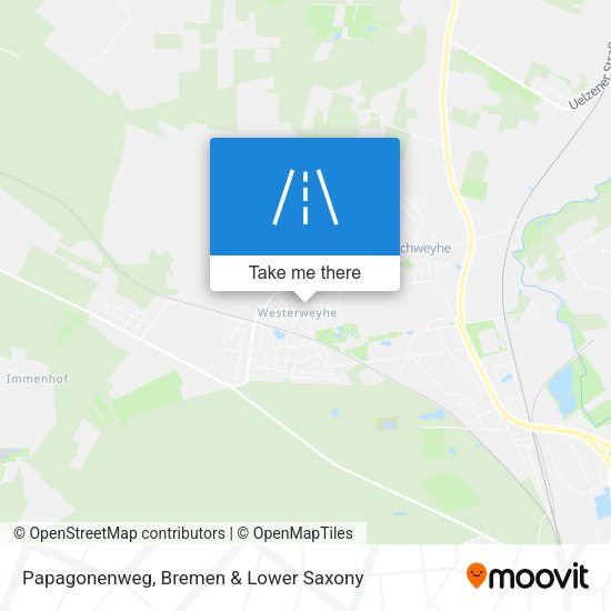 Papagonenweg map