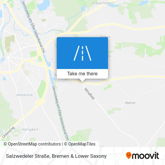 Salzwedeler Straße map