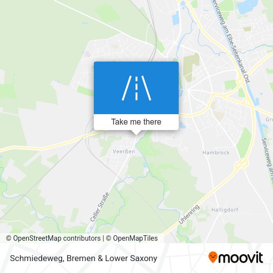 Schmiedeweg map