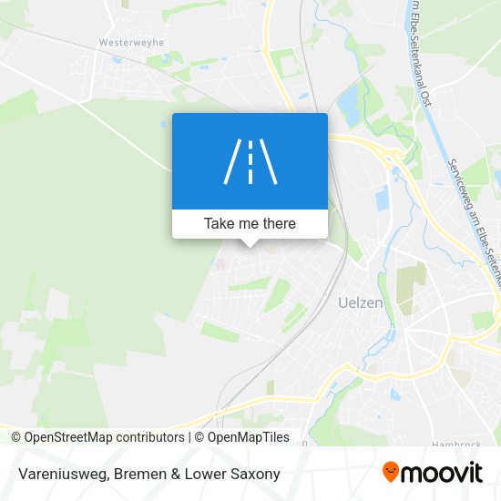 Vareniusweg map
