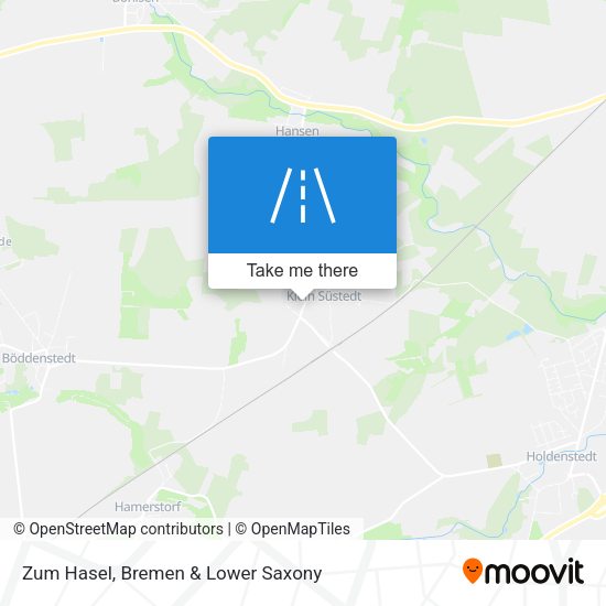 Zum Hasel map