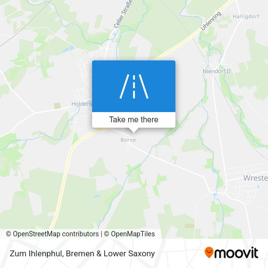 Zum Ihlenphul map