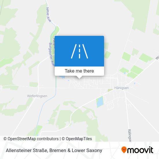 Allensteiner Straße map
