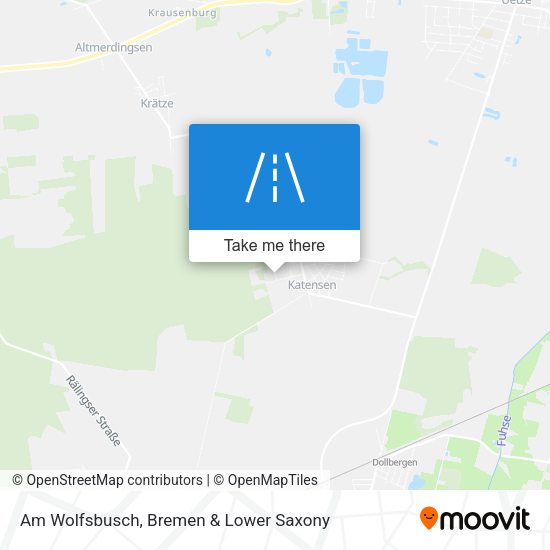 Am Wolfsbusch map