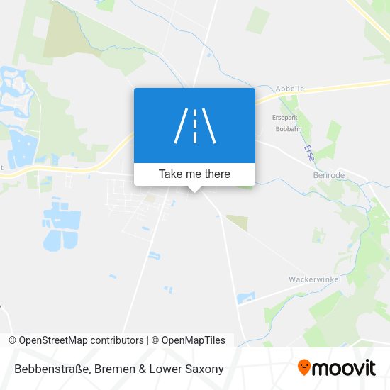 Bebbenstraße map