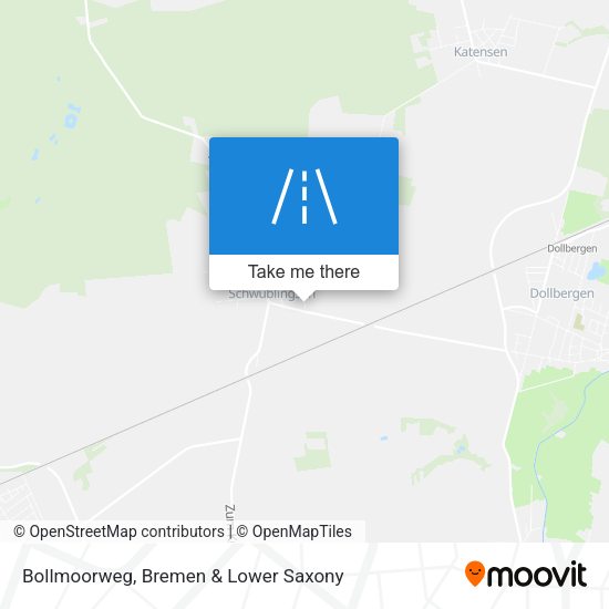 Bollmoorweg map