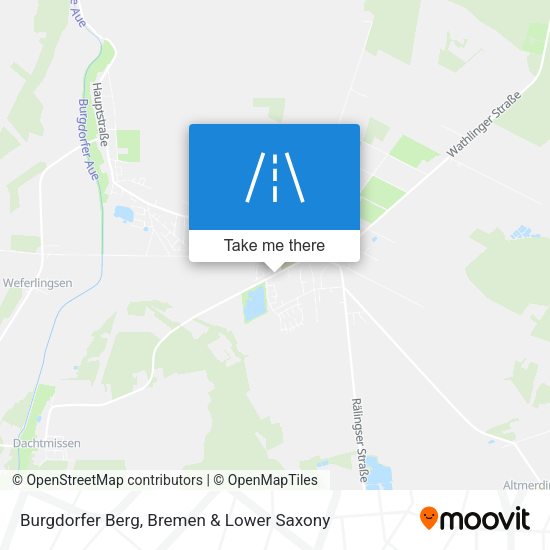 Burgdorfer Berg map