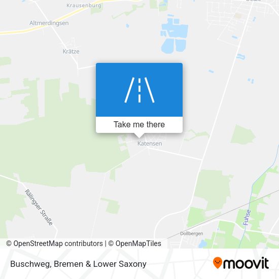 Buschweg map