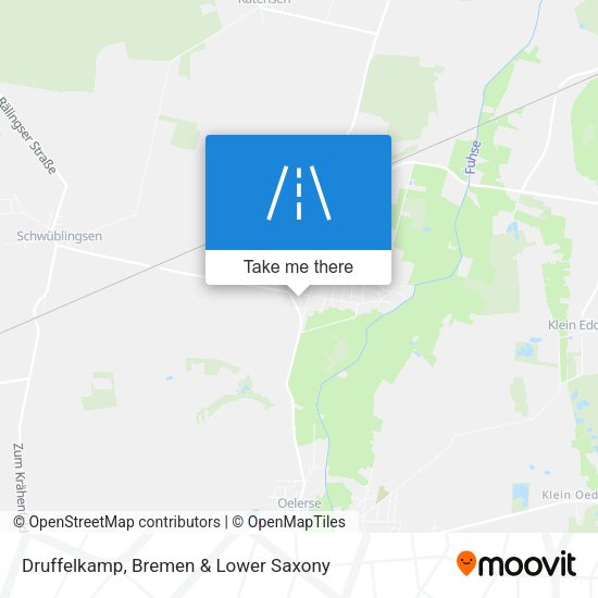 Druffelkamp map