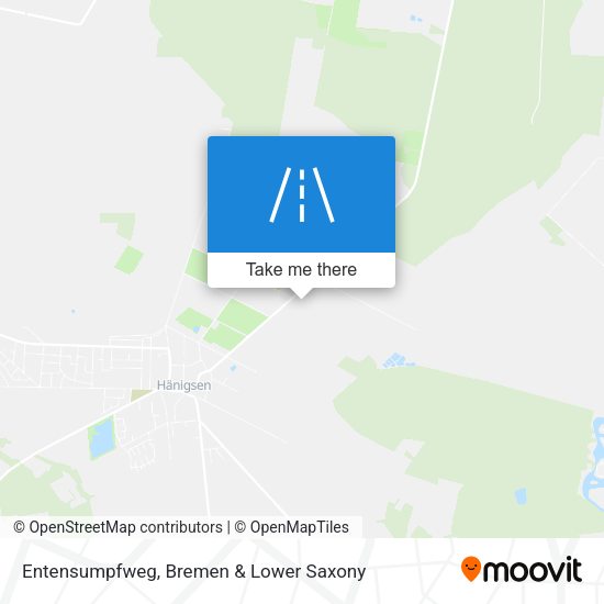 Entensumpfweg map
