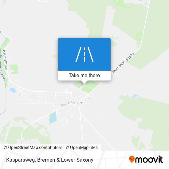 Kasparsweg map