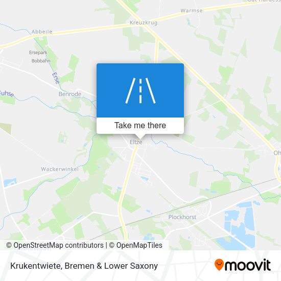 Krukentwiete map