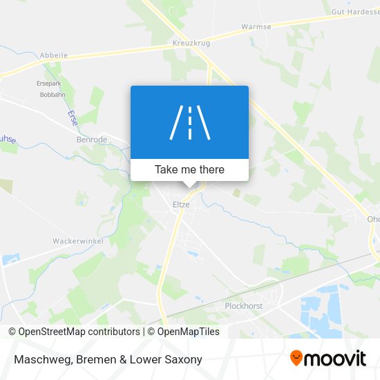 Maschweg map