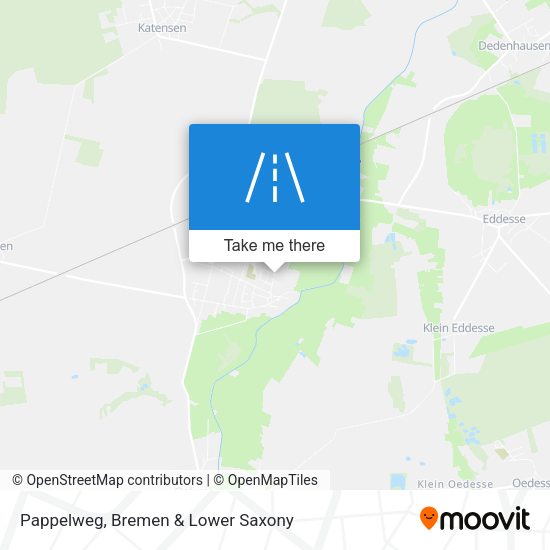 Pappelweg map