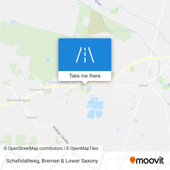 Schafstallweg map