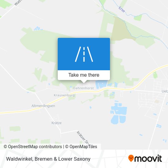 Waldwinkel map