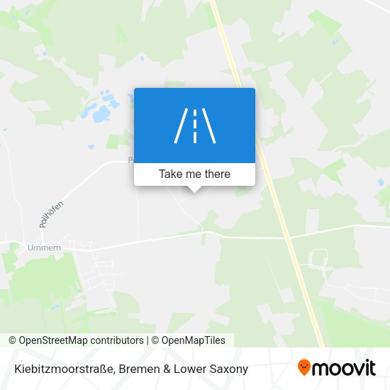 Kiebitzmoorstraße map