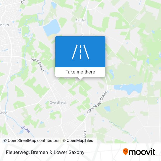 Fleuerweg map