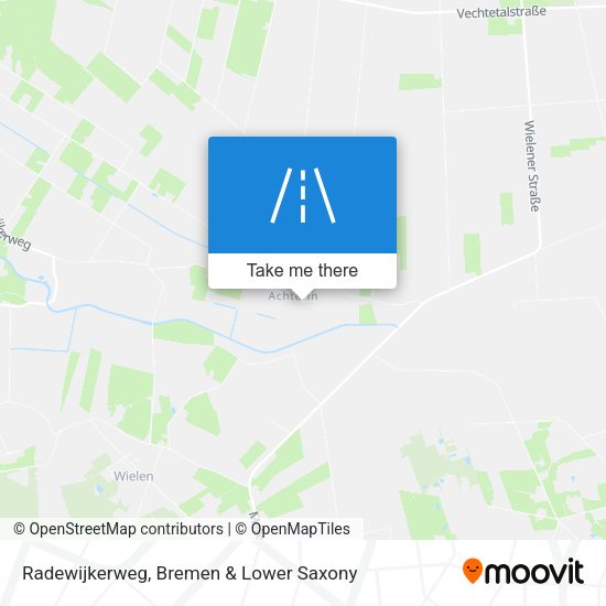 Radewijkerweg map