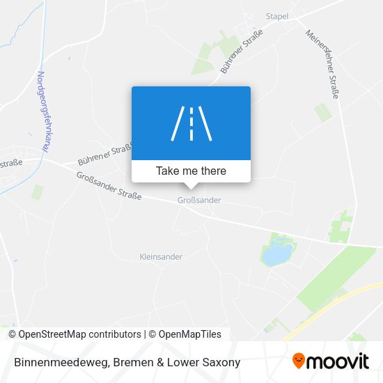 Binnenmeedeweg map