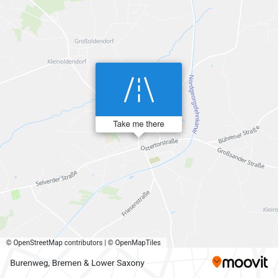 Burenweg map