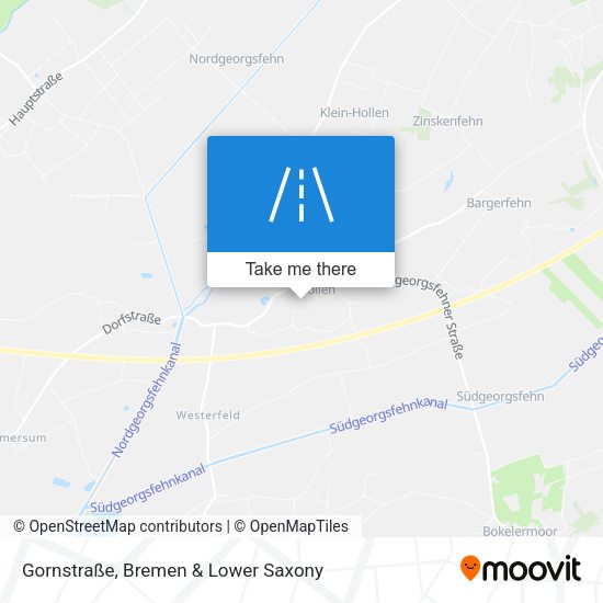 Gornstraße map