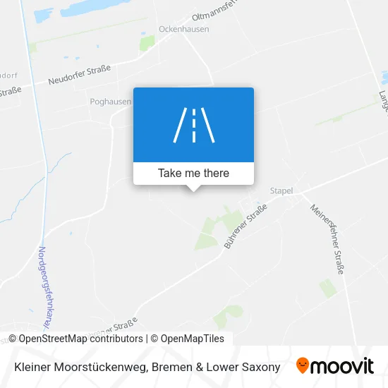 Карта Kleiner Moorstückenweg