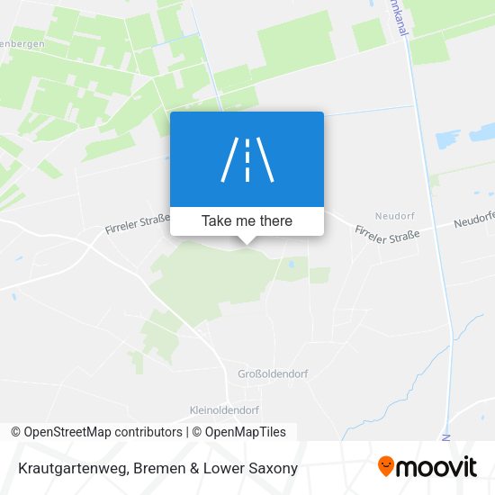 Krautgartenweg map
