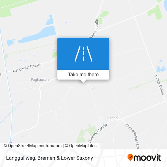 Langgallweg map