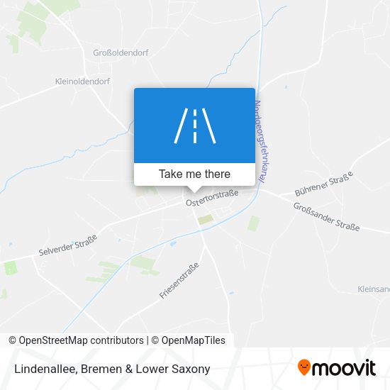 Lindenallee map
