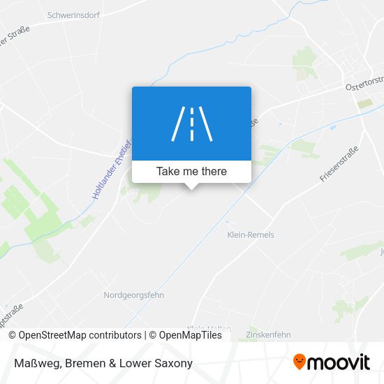 Maßweg map