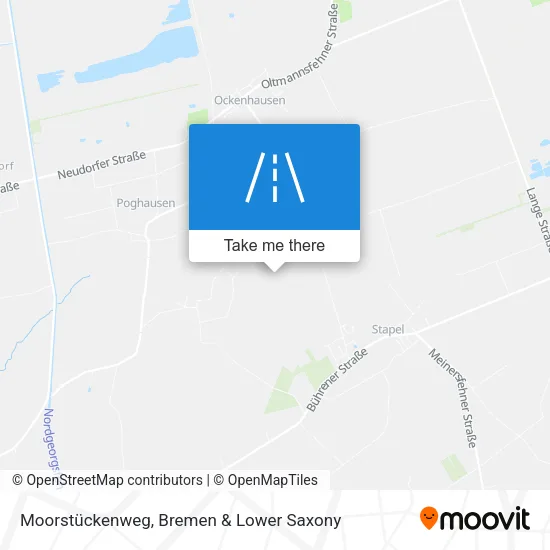 Карта Moorstückenweg