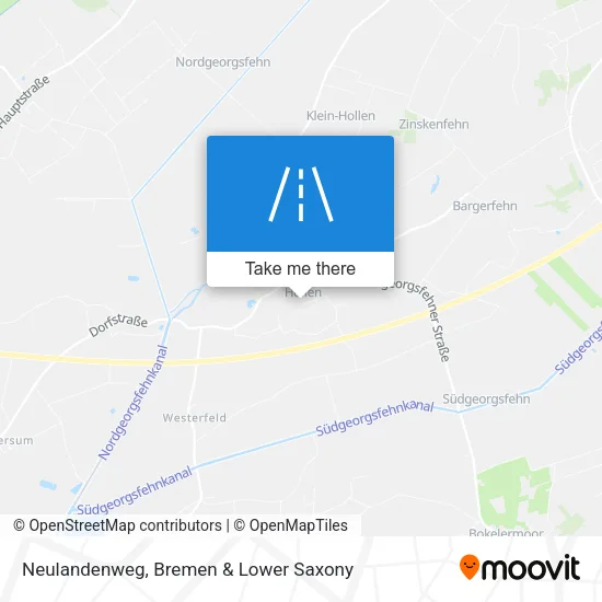 Карта Neulandenweg