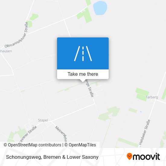 Schonungsweg map