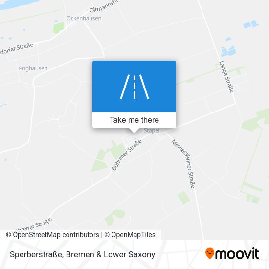 Sperberstraße map