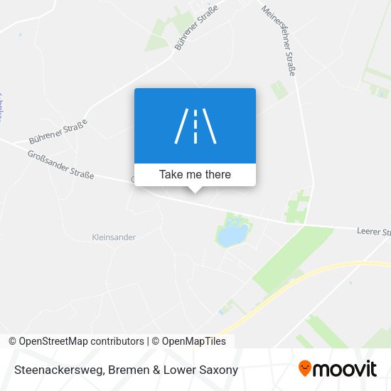 Steenackersweg map