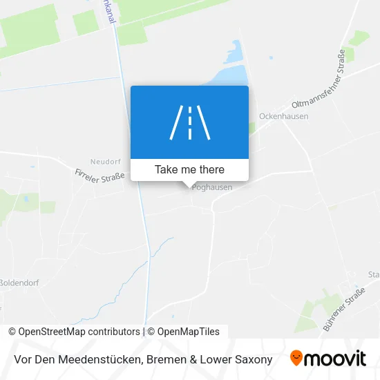 Карта Vor Den Meedenstücken