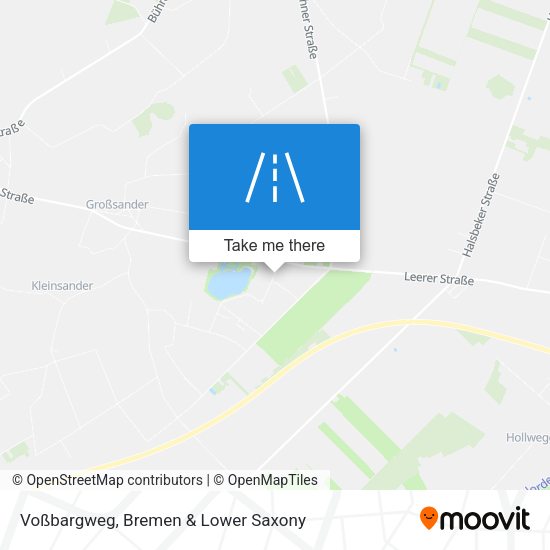 Voßbargweg map