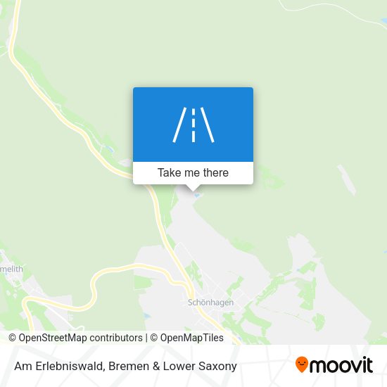 Am Erlebniswald map