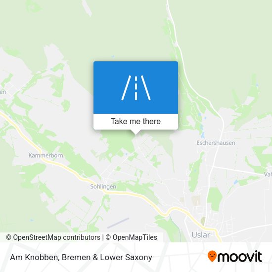 Am Knobben map