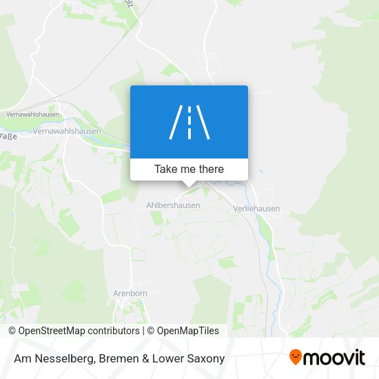 Am Nesselberg map