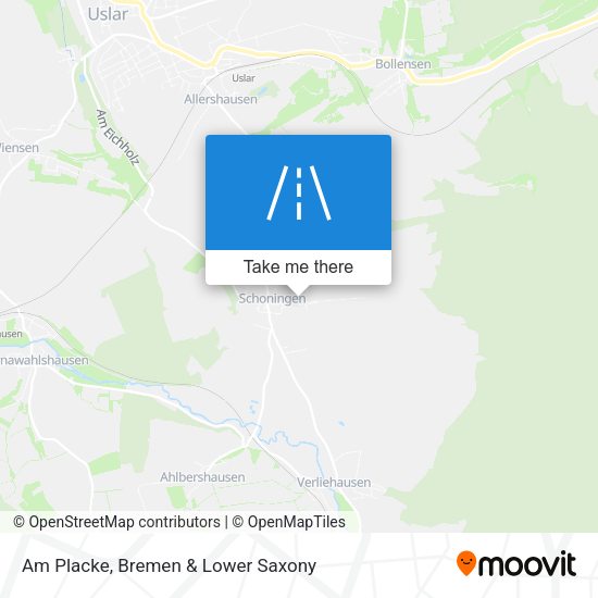 Am Placke map