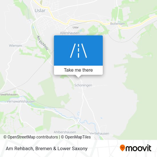 Am Rehbach map