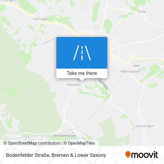 Bodenfelder Straße map