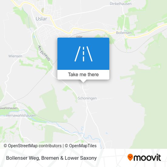 Bollenser Weg map