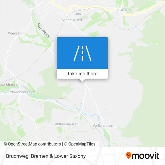 Карта Bruchweg