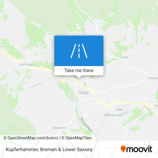 Kupferhammer map