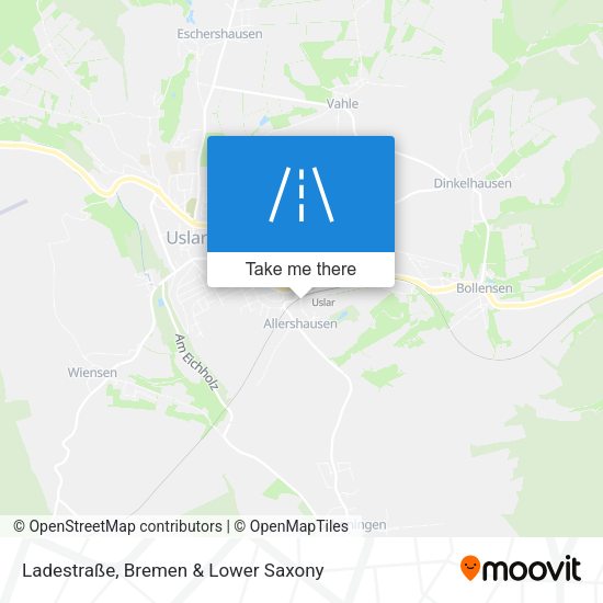 Ladestraße map