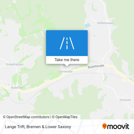 Lange Trift map